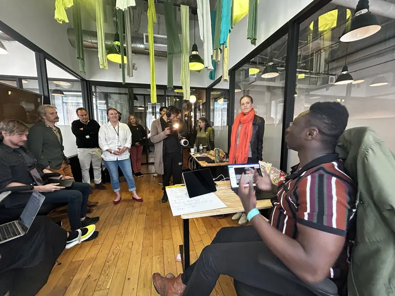 The City Science San Francisco project, with co-founder Gracious Adegbite