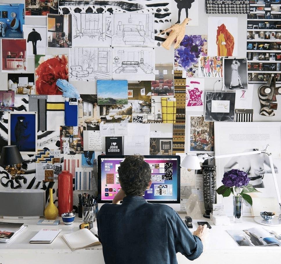 The concept behind FileMap: a studio's wall of references, brought onto the screen