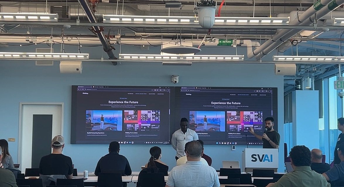 Presenting FileMap with co-founder Gracious Adegbite