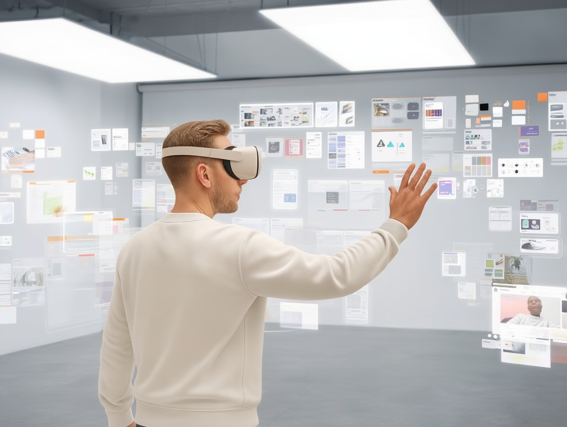 FileMap in VR: a concept for the spatial canvas in a headset